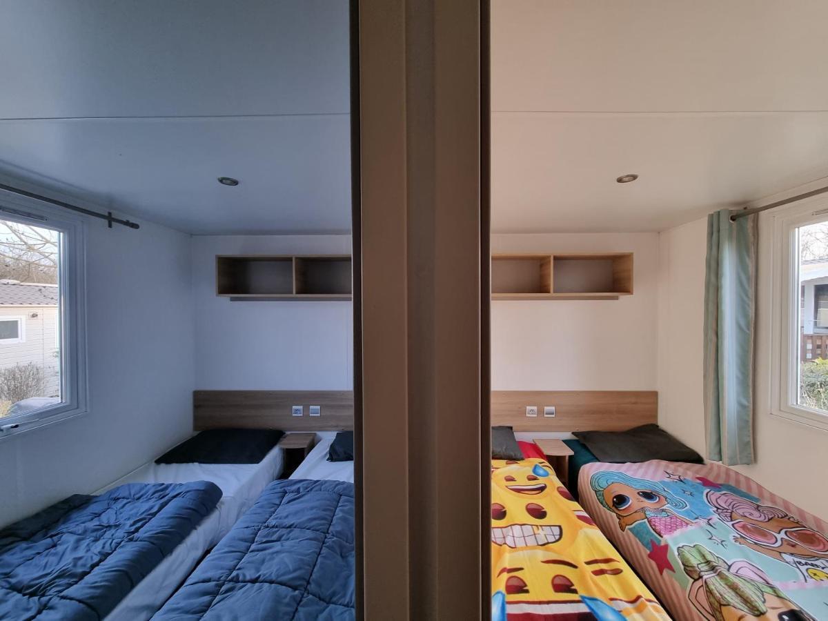 Camping 4* 3 Ch 2 Sdb- Lave Linge- Lave Vaisselle Onzain Luaran gambar